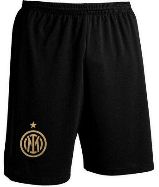PANTALONCINI INTER UFFICIALI HOME NERI taglie ADULTO e BAMBINO